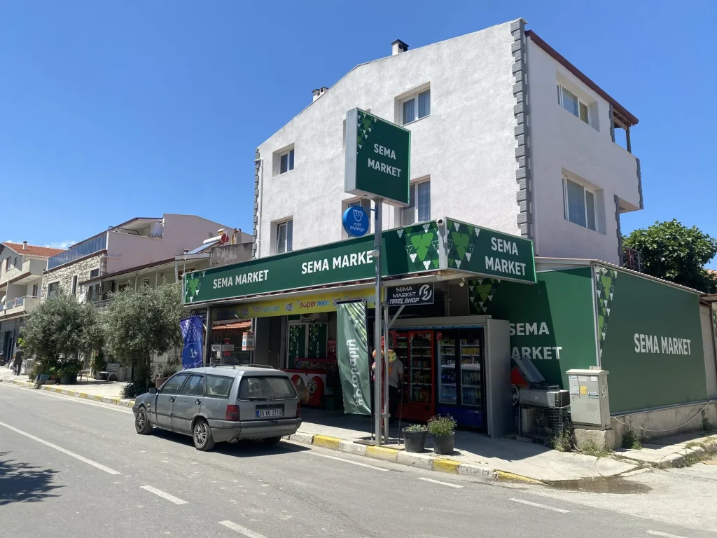 İzmir ışıklı germe branda tabela