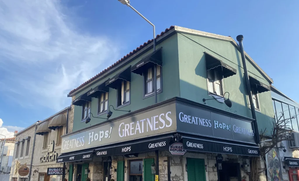 İzmir kutu harf tabela