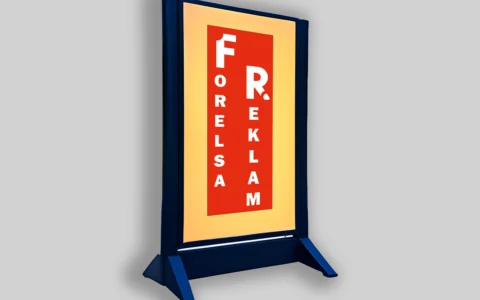 İzmir ışıklı germe branda tabela