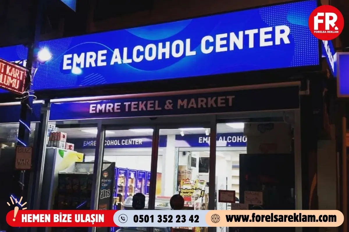 Aydınlatmalı Tabelalar ile Gece ve Gündüz Görünürlüğünü Arttırın 3 Aydınlatmalı Tabelalar ile Gece ve Gündüz Görünürlüğünü Arttırın Aydınlatmalı Tabelalar ile Gece ve Gündüz Görünürlüğünü Arttırın