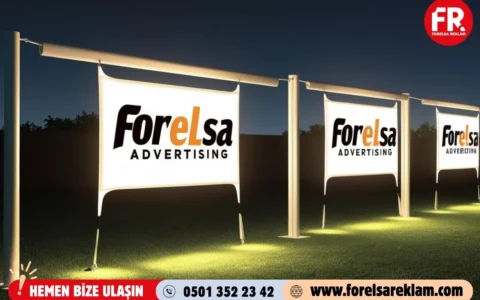 Germe Branda Işıksız Tabelalar ve Dış Mekan Reklamları