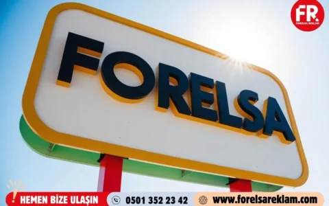 Kutu Harf Tabelalar ile İç Mekanlarda Şık ve Modern Tanıtımlar