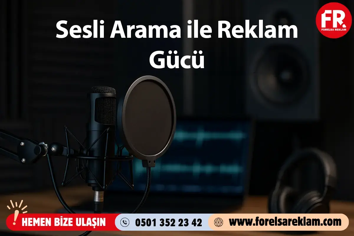 Sesli Arama ile Reklam Gücü 1 Sesli Arama ile Reklam Gücü Sesli Arama ile Reklam Gücü