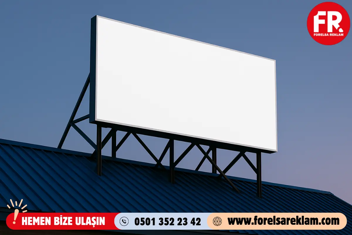 Çatı Tabelaları ile Maksimum Marka Görünürlüğü