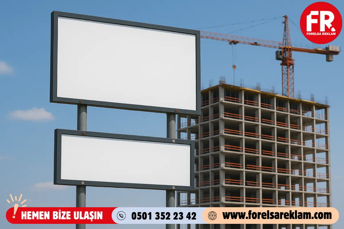 İnşaatta Geçici Tabela Sistemleri ve Avantajları