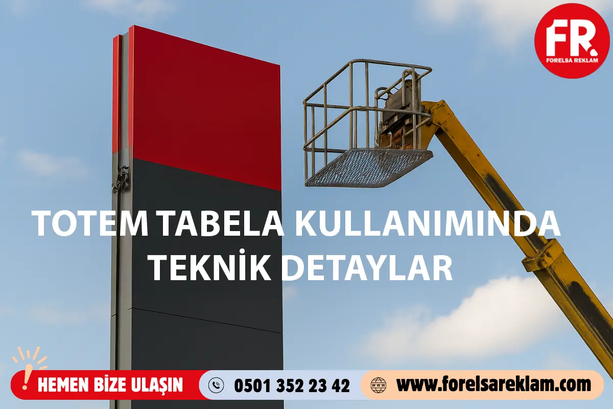 Totem Tabela Kurulumunda Teknik Detaylar 1 Totem Tabela Kurulumunda Teknik Detaylar Totem Tabela Kurulumunda Teknik Detaylar