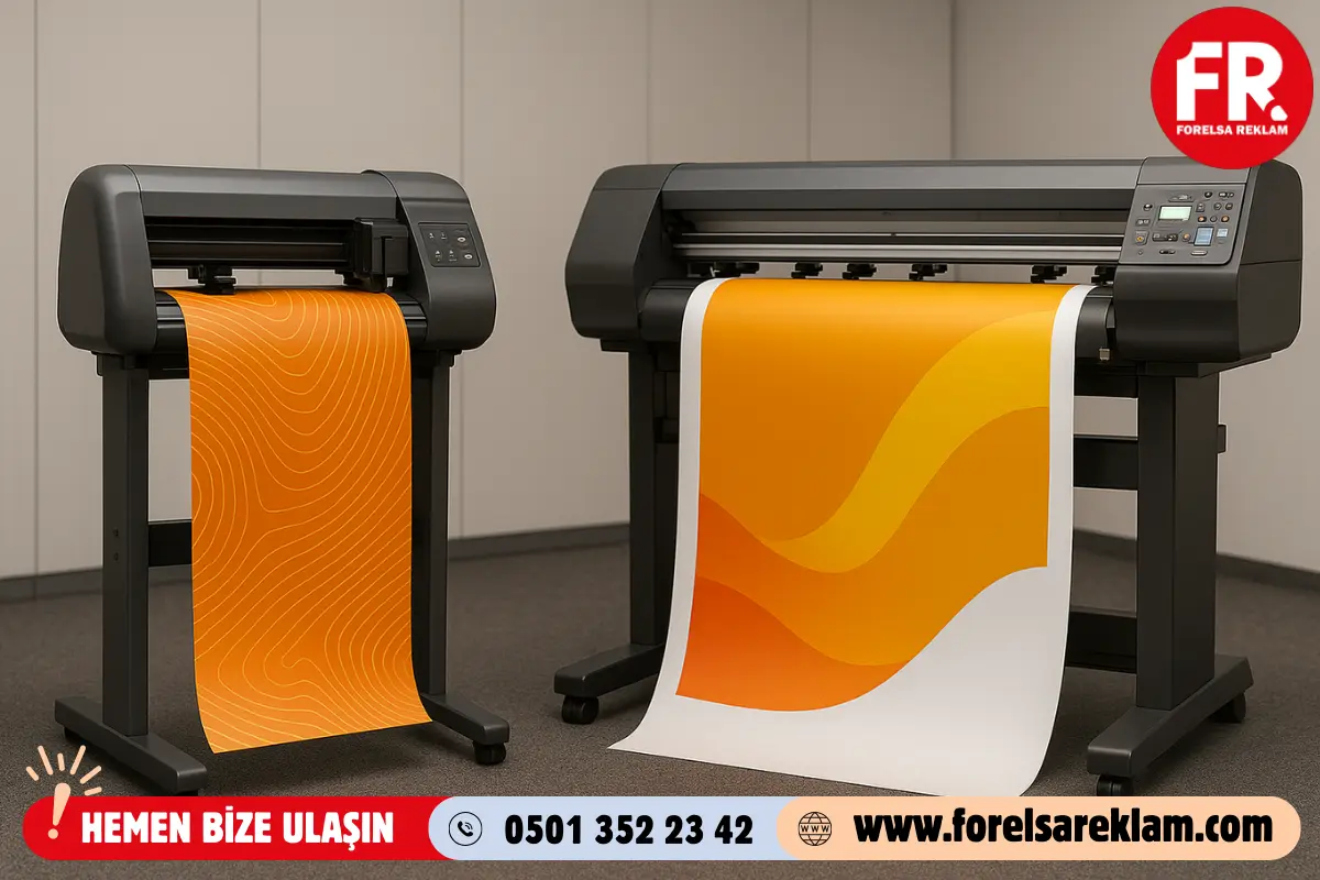 Plotter Kesim ve Dijital Baskı Farkları