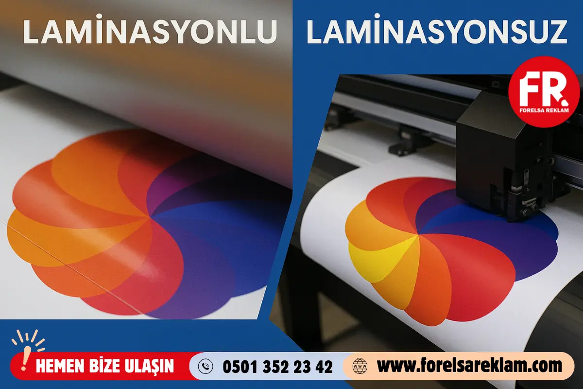 Laminasyonlu ve Laminasyonsuz Folyo Baskı 1 Laminasyonlu ve Laminasyonsuz Folyo Baskı Laminasyonlu ve Laminasyonsuz Folyo Baskı