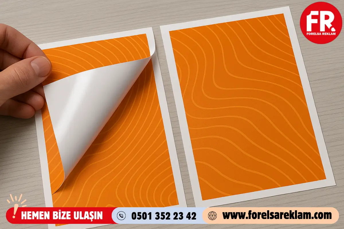 Laminasyonlu ve Laminasyonsuz Folyo Baskı