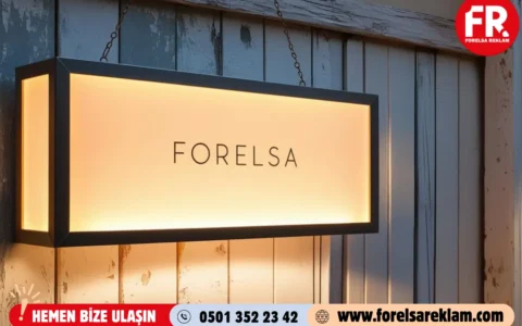 Özel Tasarım Led Box ile Gece Görünürlüğü