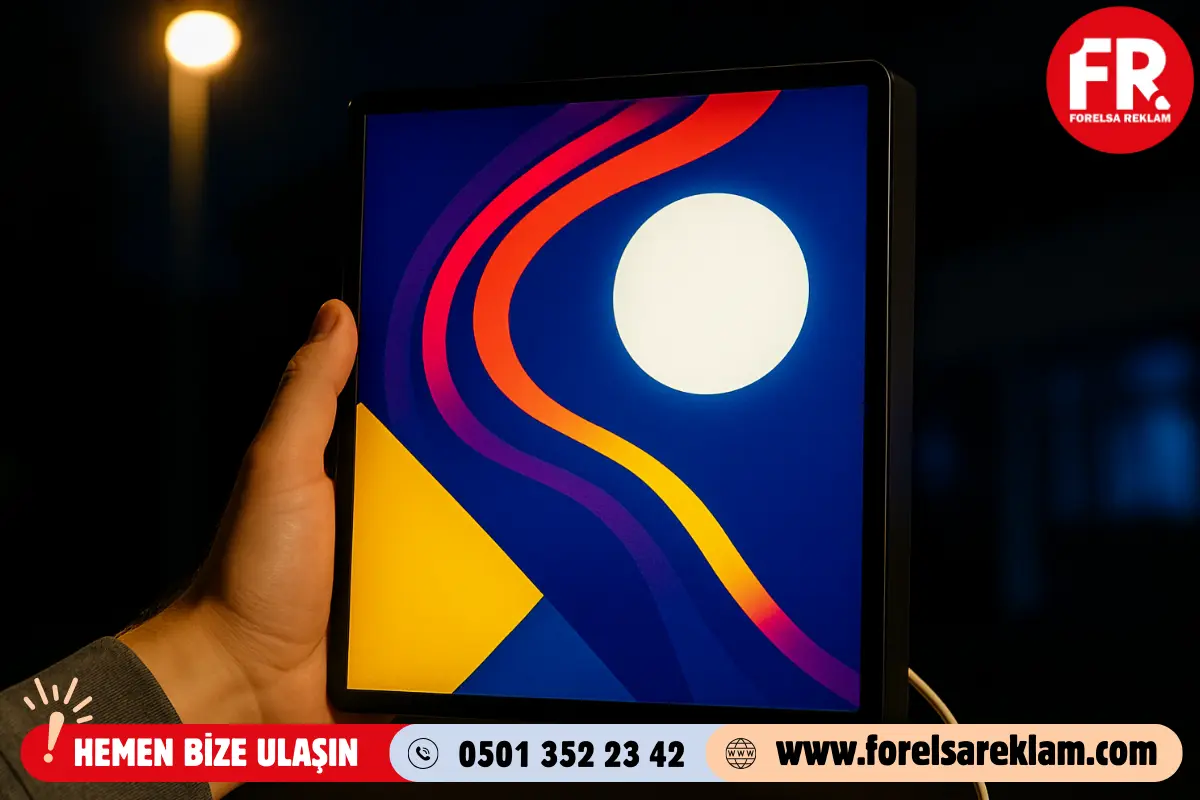 Özel Tasarım Led Box ile Gece Görünürlüğü