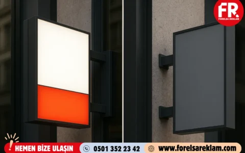 Işıklı ve Işıksız Tabela Farkları ve Kullanımı