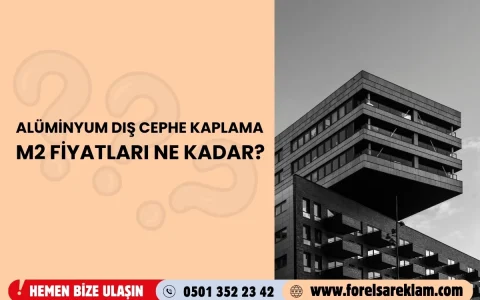 Alüminyum Dış Cephe Kaplama m2 Fiyatları Ne Kadar?